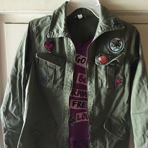 Disney Descendants top & jacket. Size S (7/8)